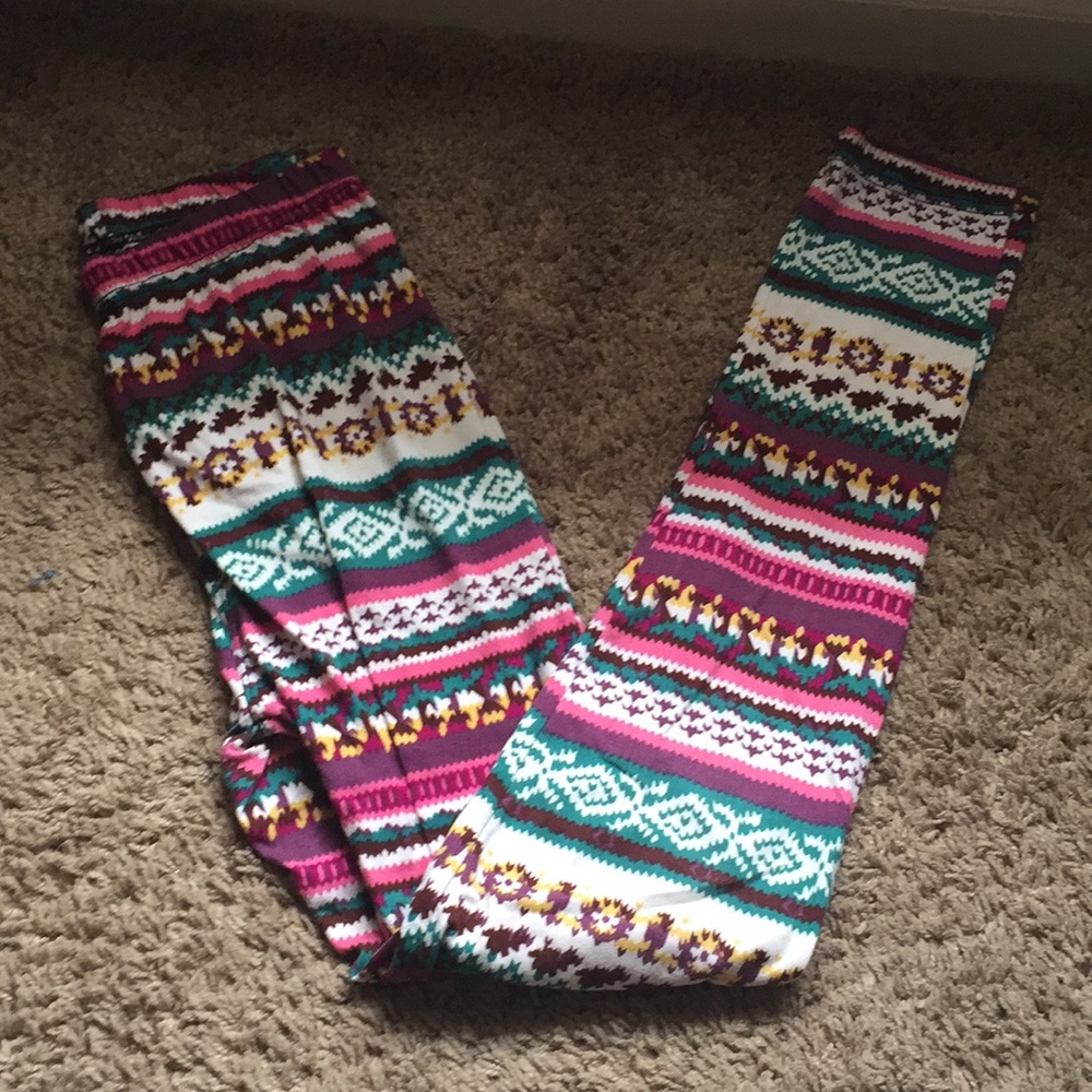Patterned leggings